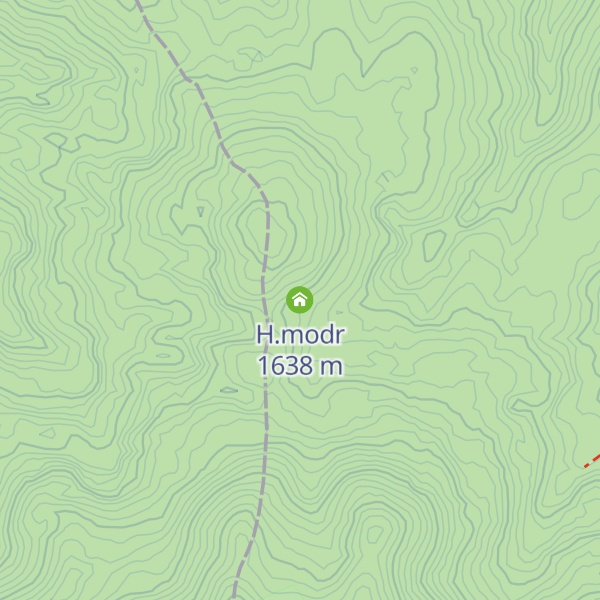 Map of H.modr