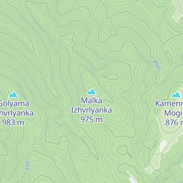 Map of Malka Izhvrlyanka