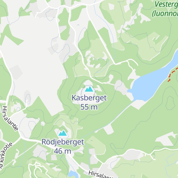 Map of Kasberget