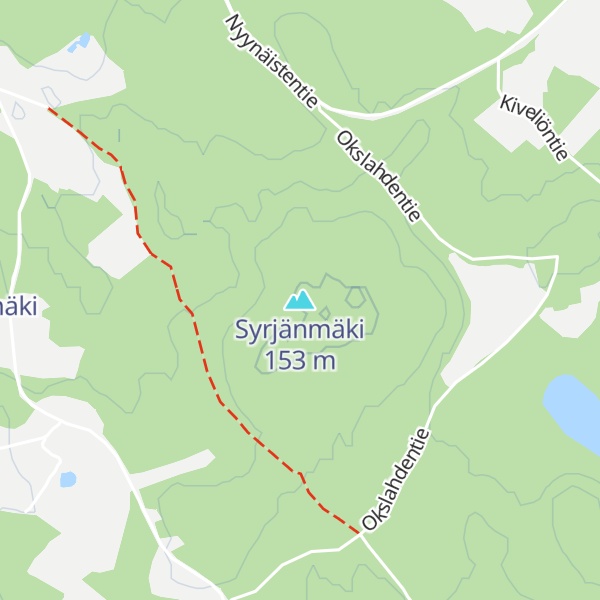 Map of Syrjänmäki