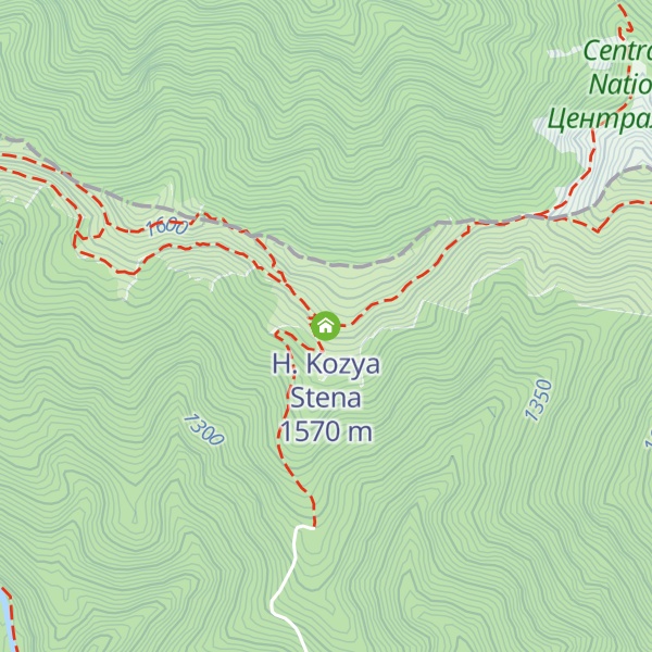 Map of H. Kozya Stena