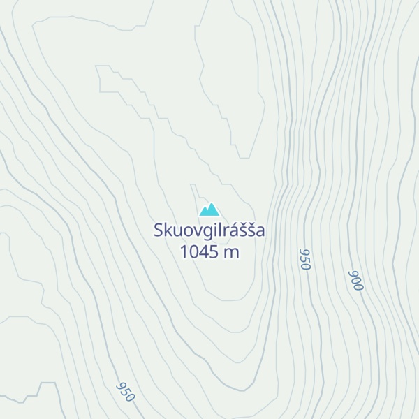Map of Skuovgilrášša