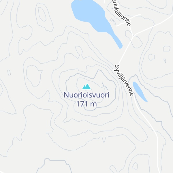 Map of Nuorioisvuori