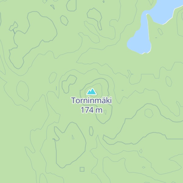 Map of Torninmäki