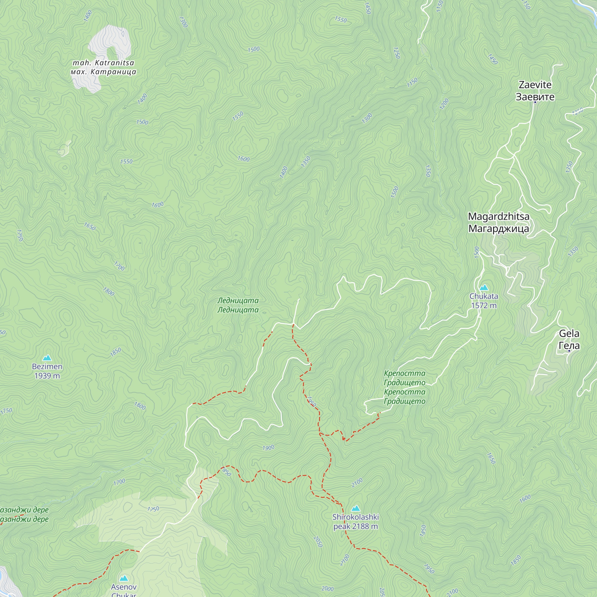 H.lednicata map