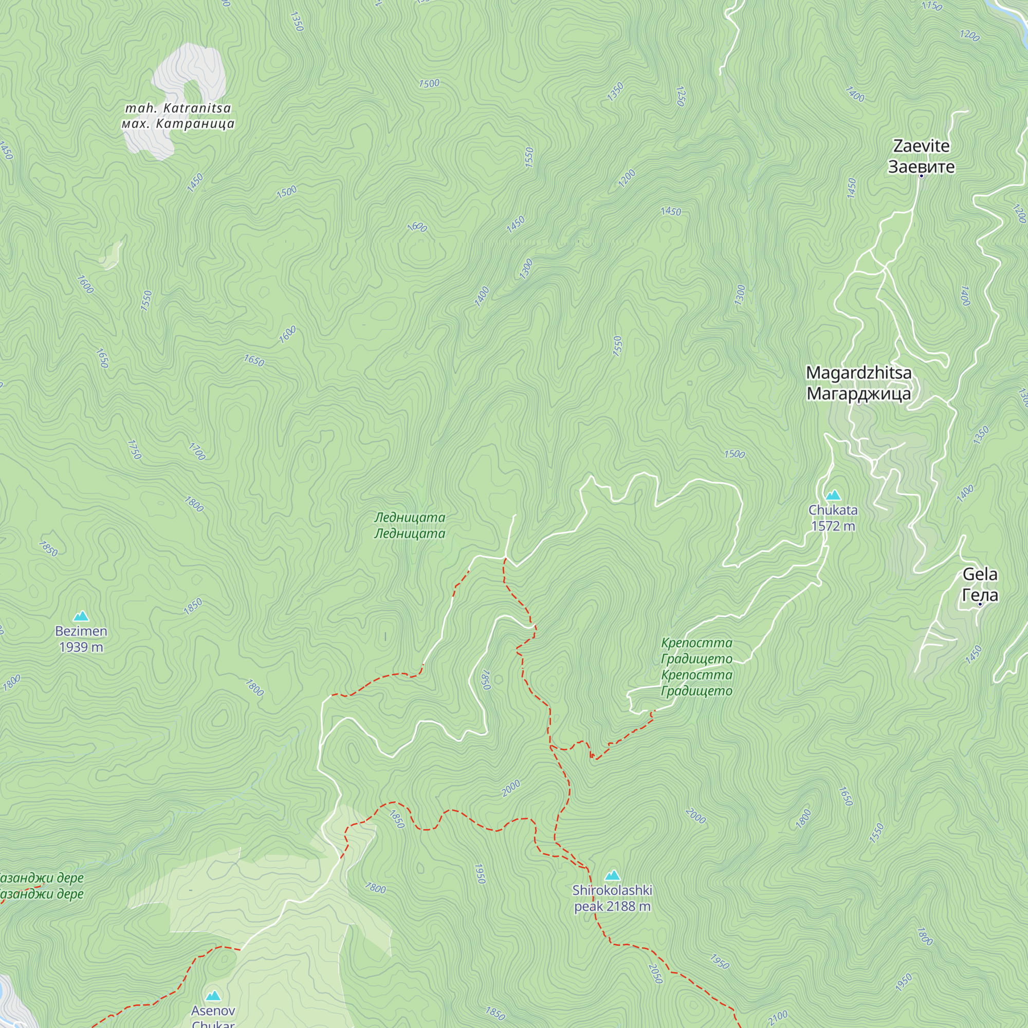 H.lednicata map