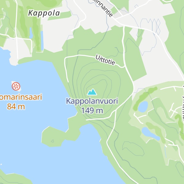 Map of Kappolanvuori
