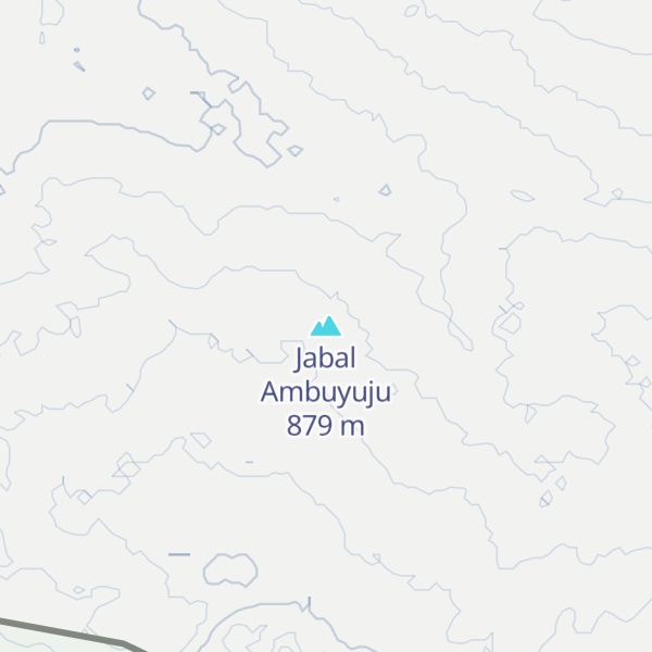 Map of Jabal Ambuyuju