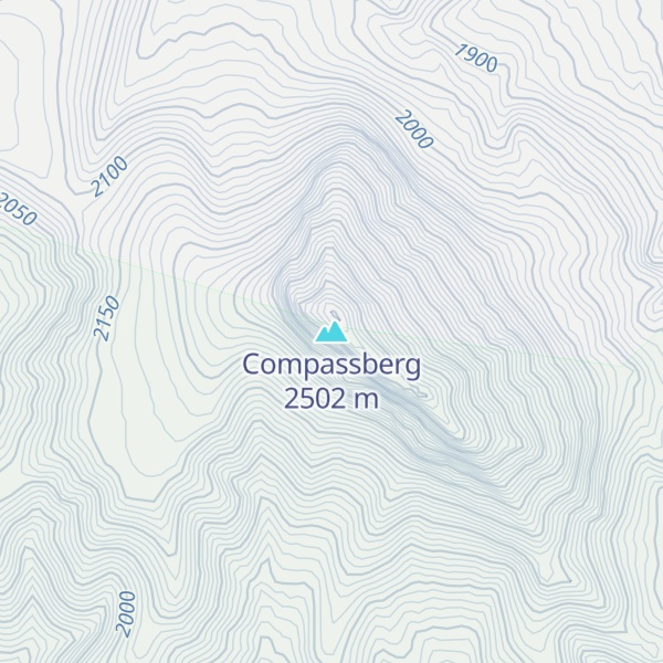Map of Compassberg