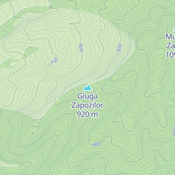 Map of Gluga Zapozilor