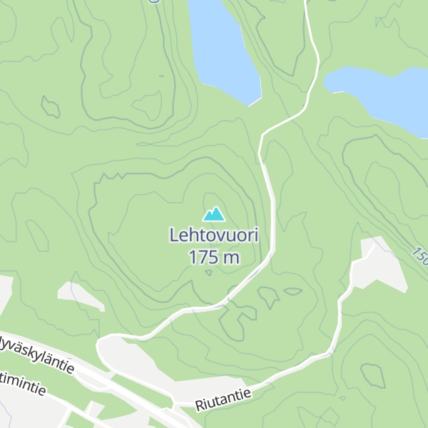 Map of Lehtovuori
