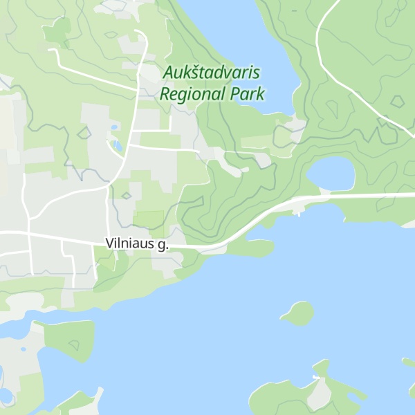 Map of Kartuvių kalnas