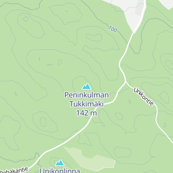 Map of Peninkulman Tukkimäki