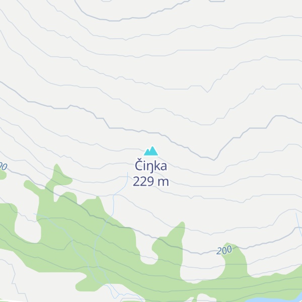 Map of Čiŋka