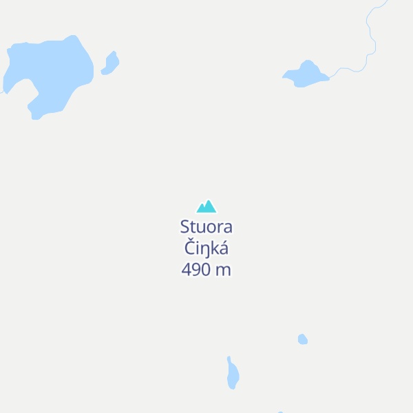 Map of Stuora Čiŋká