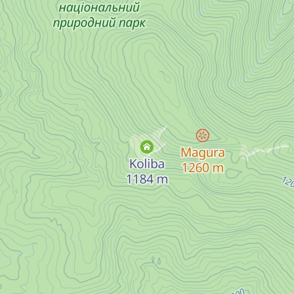 Map of Koliba