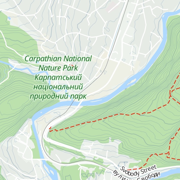 Map of Cottages Tis