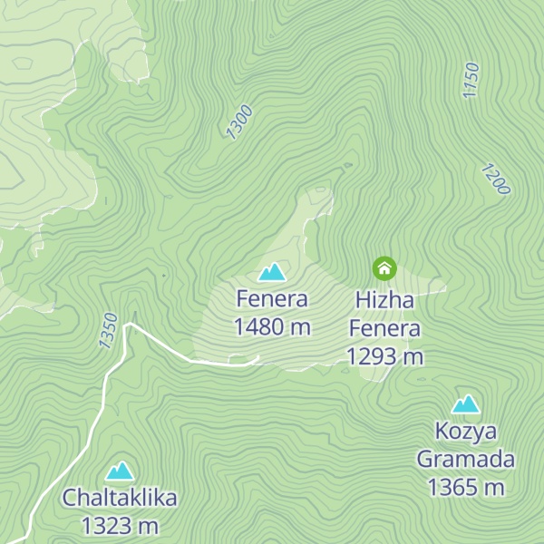 Map of Fenera