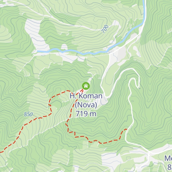 Map of H. Koman (Nova)