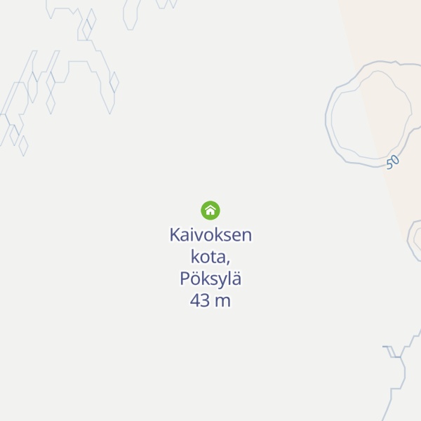 Map of Kaivoksen kota, Pöksylä