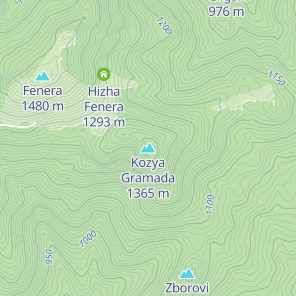 Map of Kozya Gramada