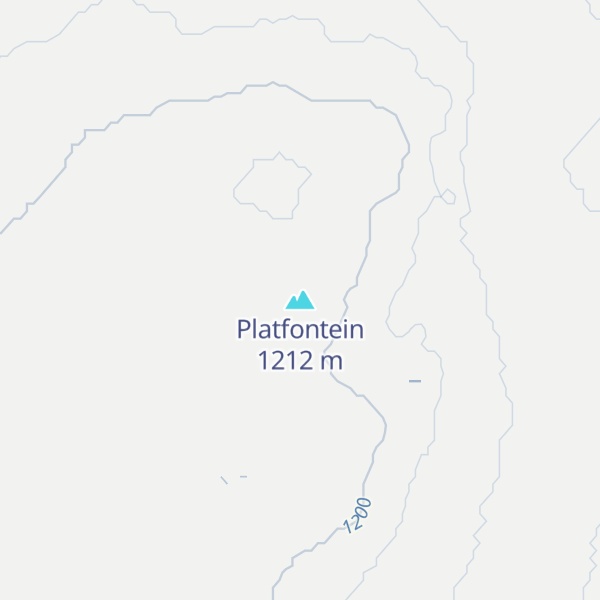 Map of Platfontein
