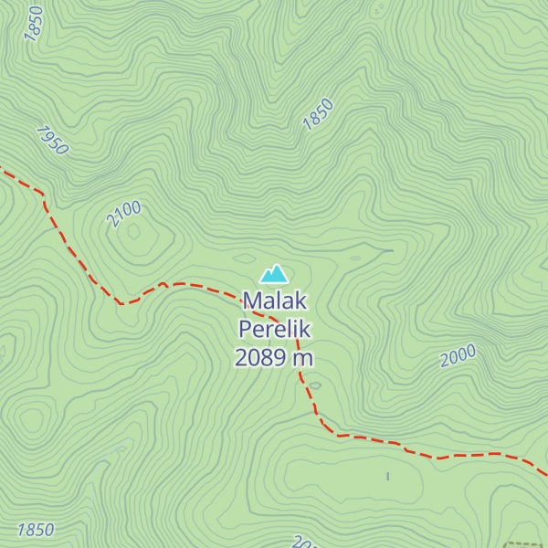 Map of Malak Perelik