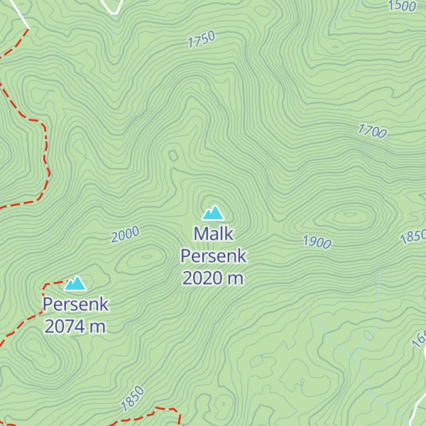 Map of Malk Persenk