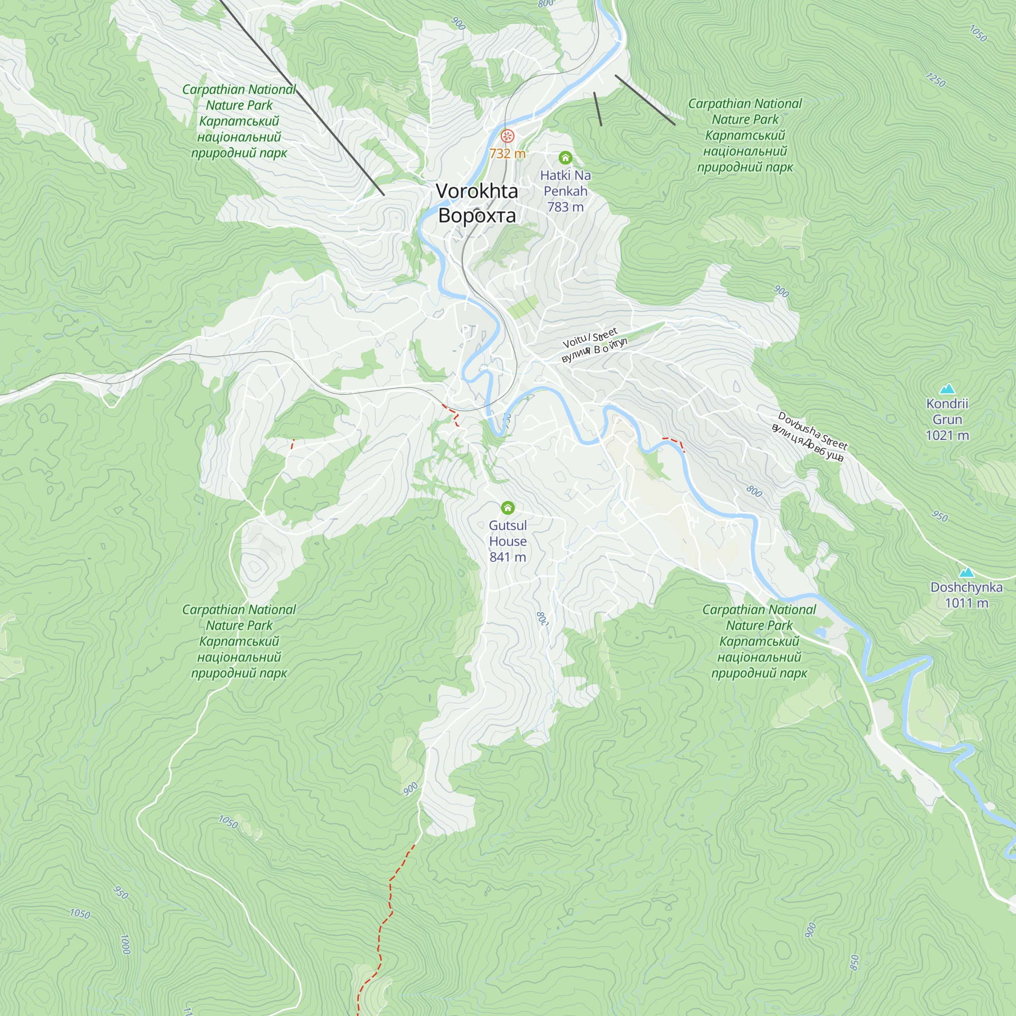 Gutsul House map