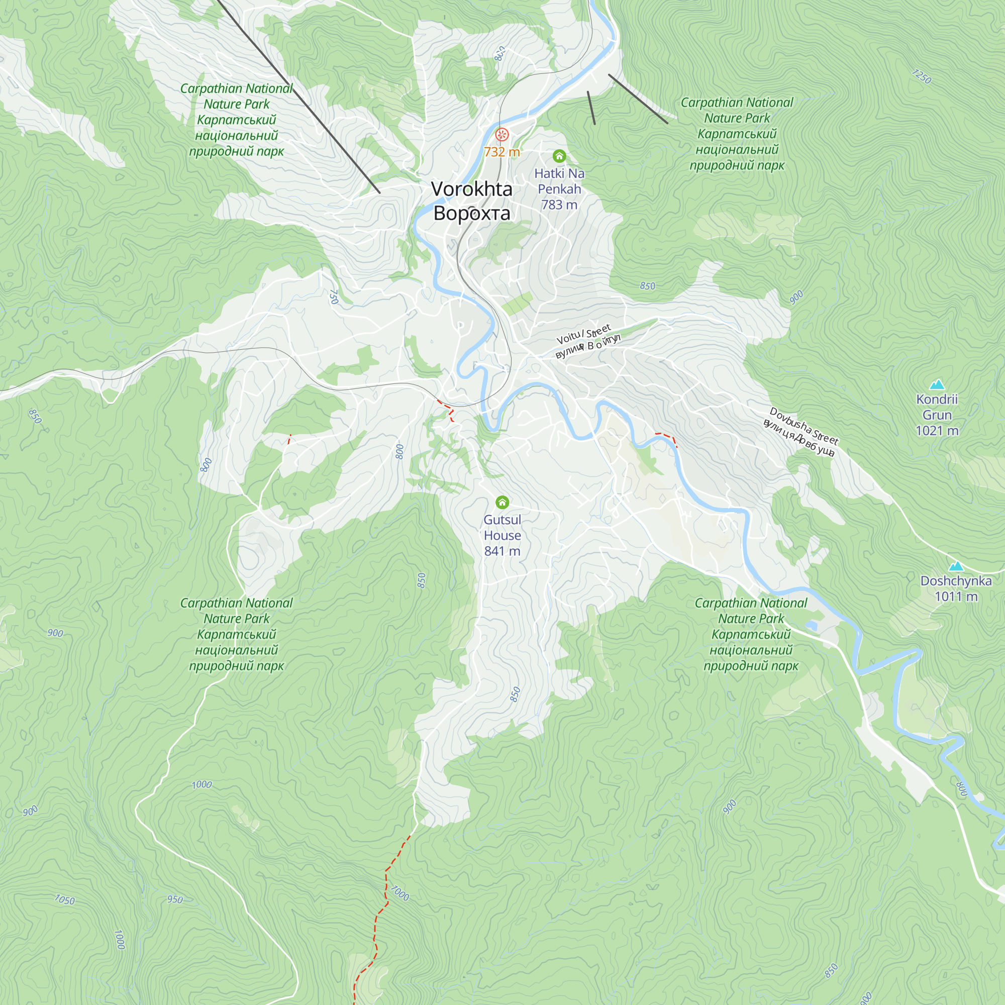 Gutsul House map