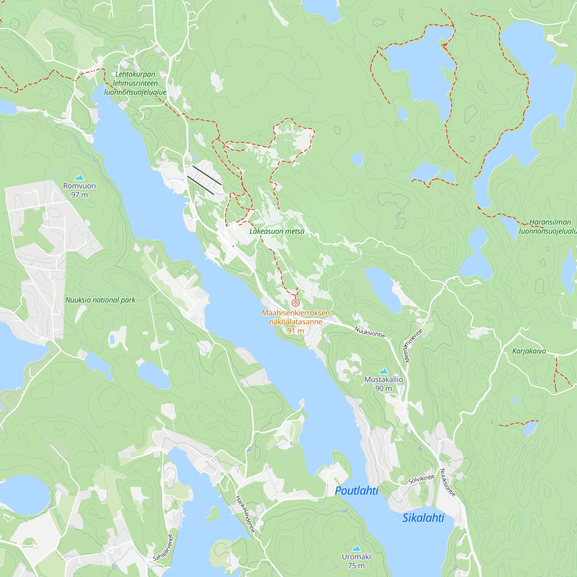 Barbecue Hut map
