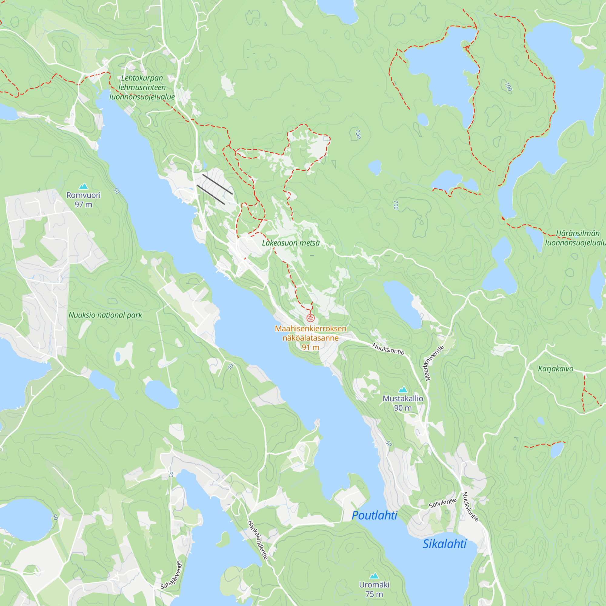 Barbecue Hut map