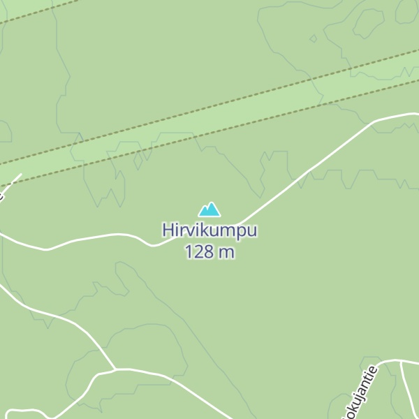 Map of Hirvikumpu