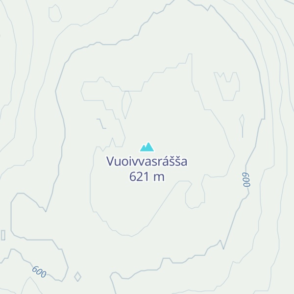 Map of Vuoivvasrášša