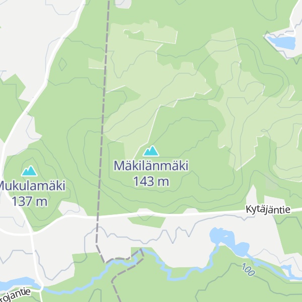 Map of Mäkilänmäki