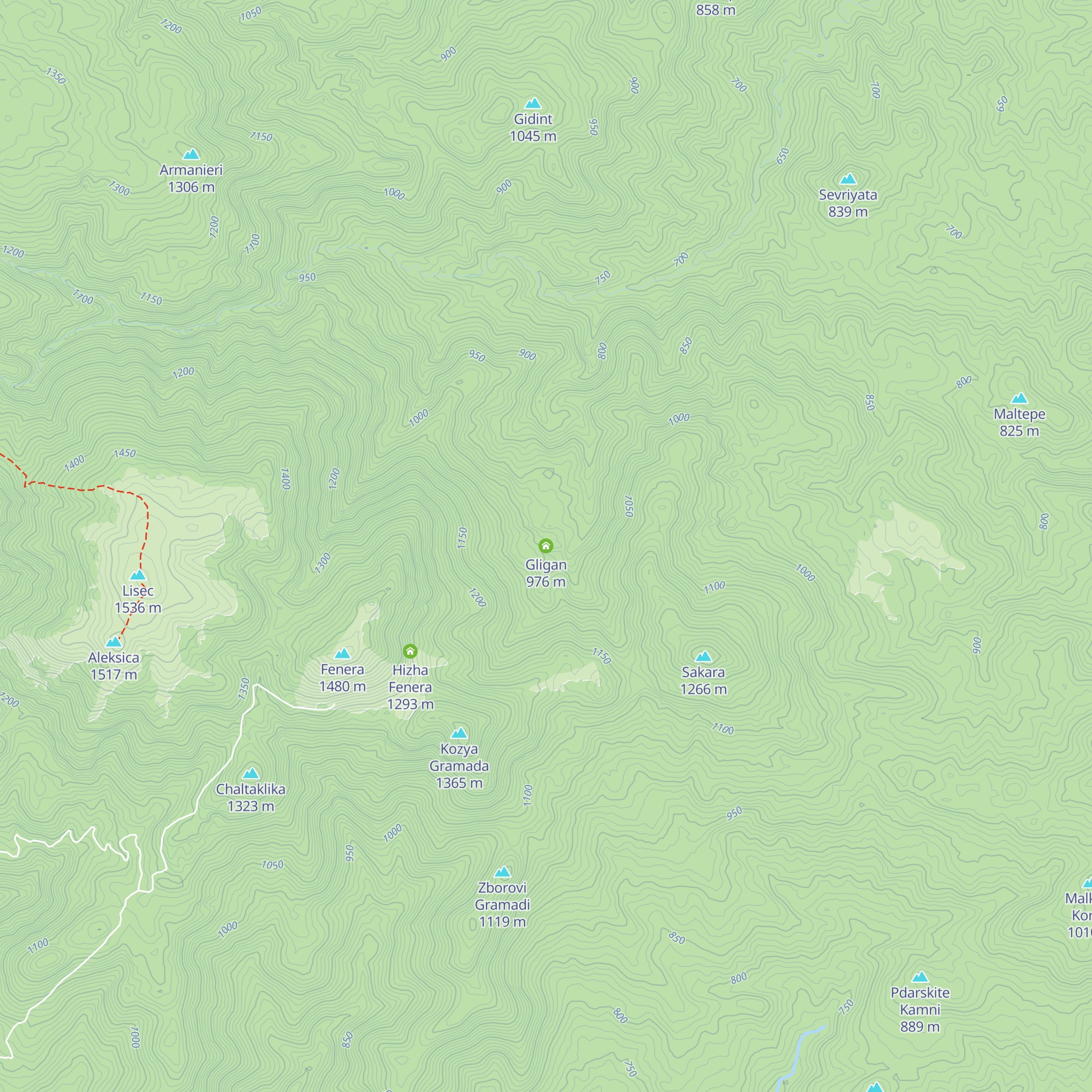 Gligan map