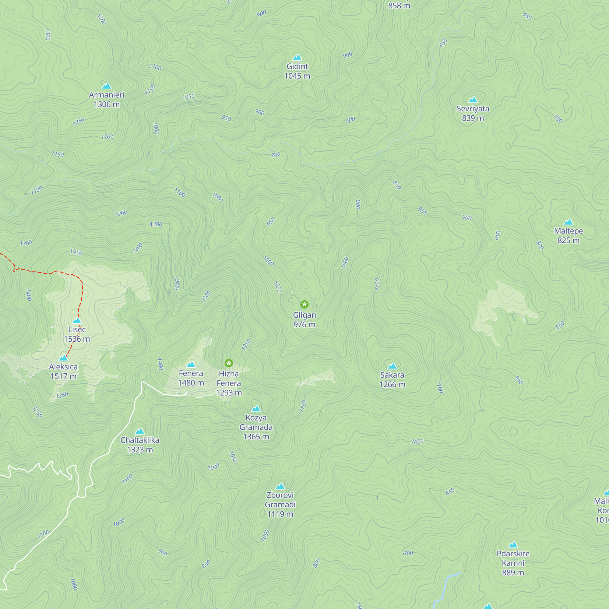 Gligan map
