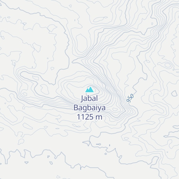 Map of Jabal Bagbaiya