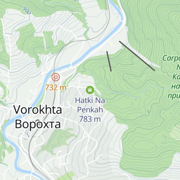 Map of Hatki Na Penkah