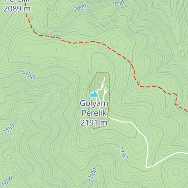 Map of Golyam Perelik