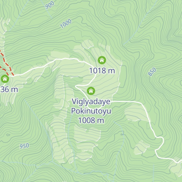 Map of Viglyadaye Pokinutoyu