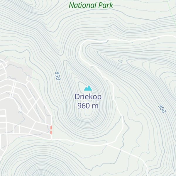 Map of Driekop
