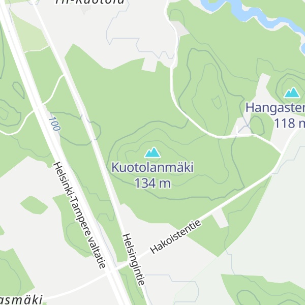 Map of Kuotolanmäki