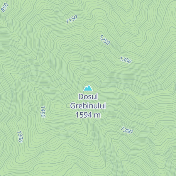 Map of Dosul Grebinului