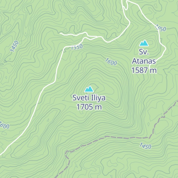 Map of Sveti Iliya