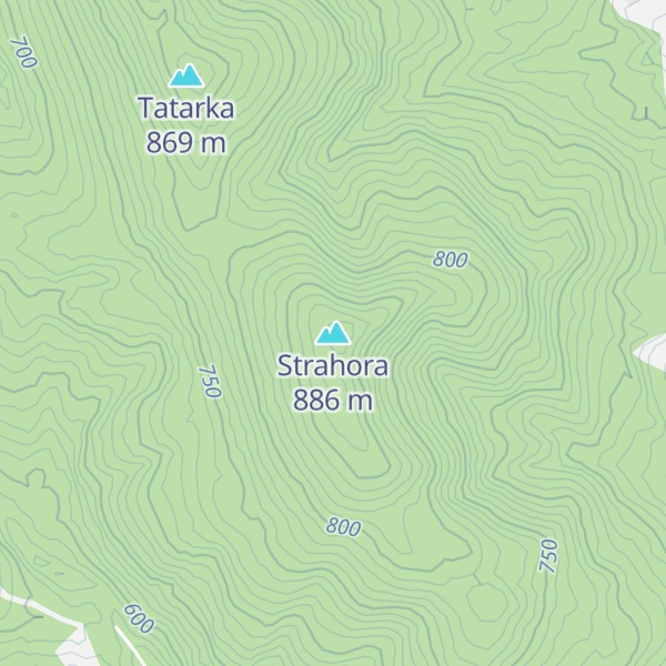 Map of Strahora
