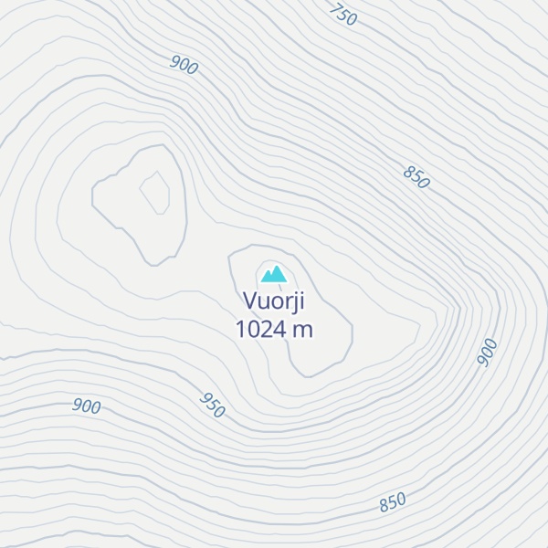 Map of Vuorji