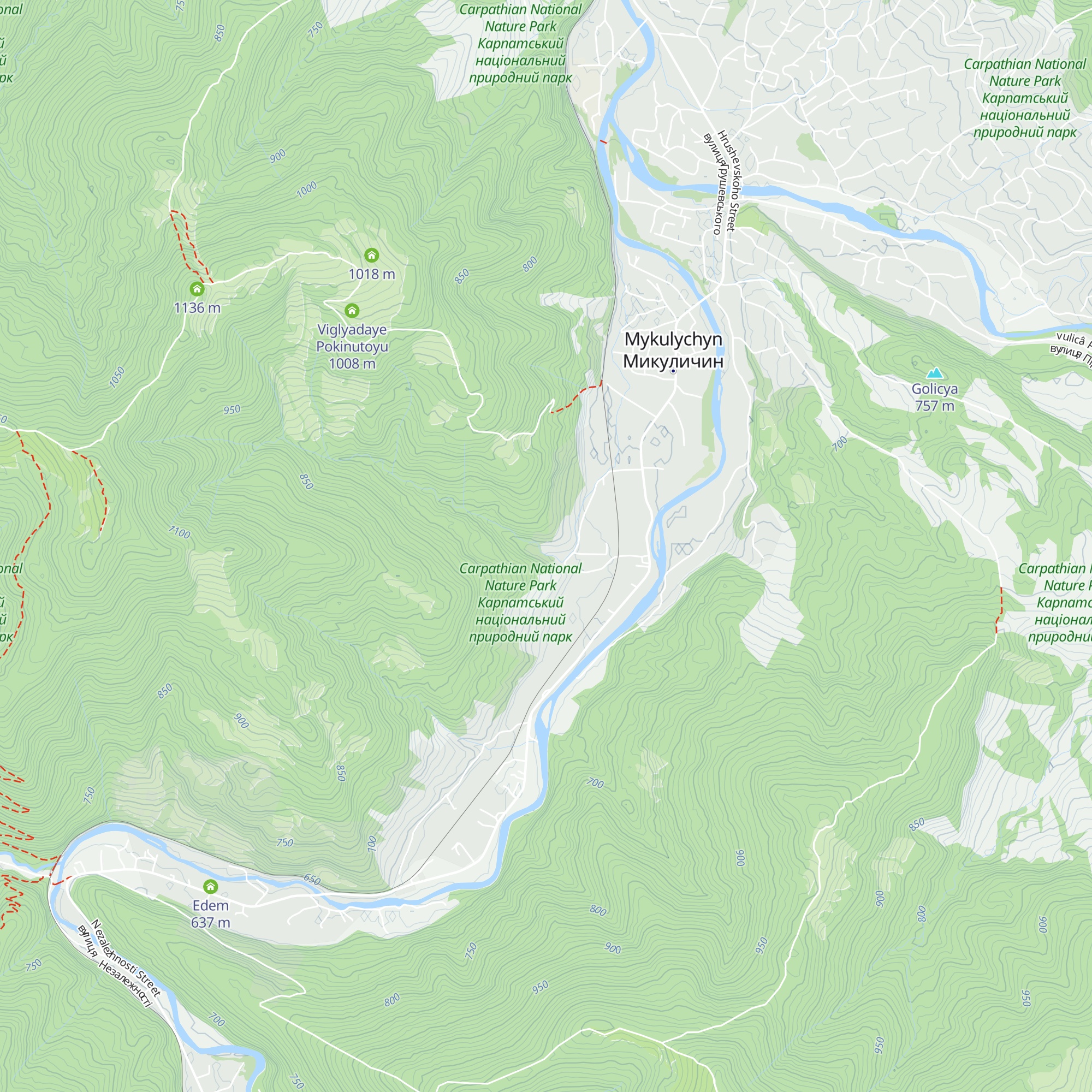 Gribovarnya map