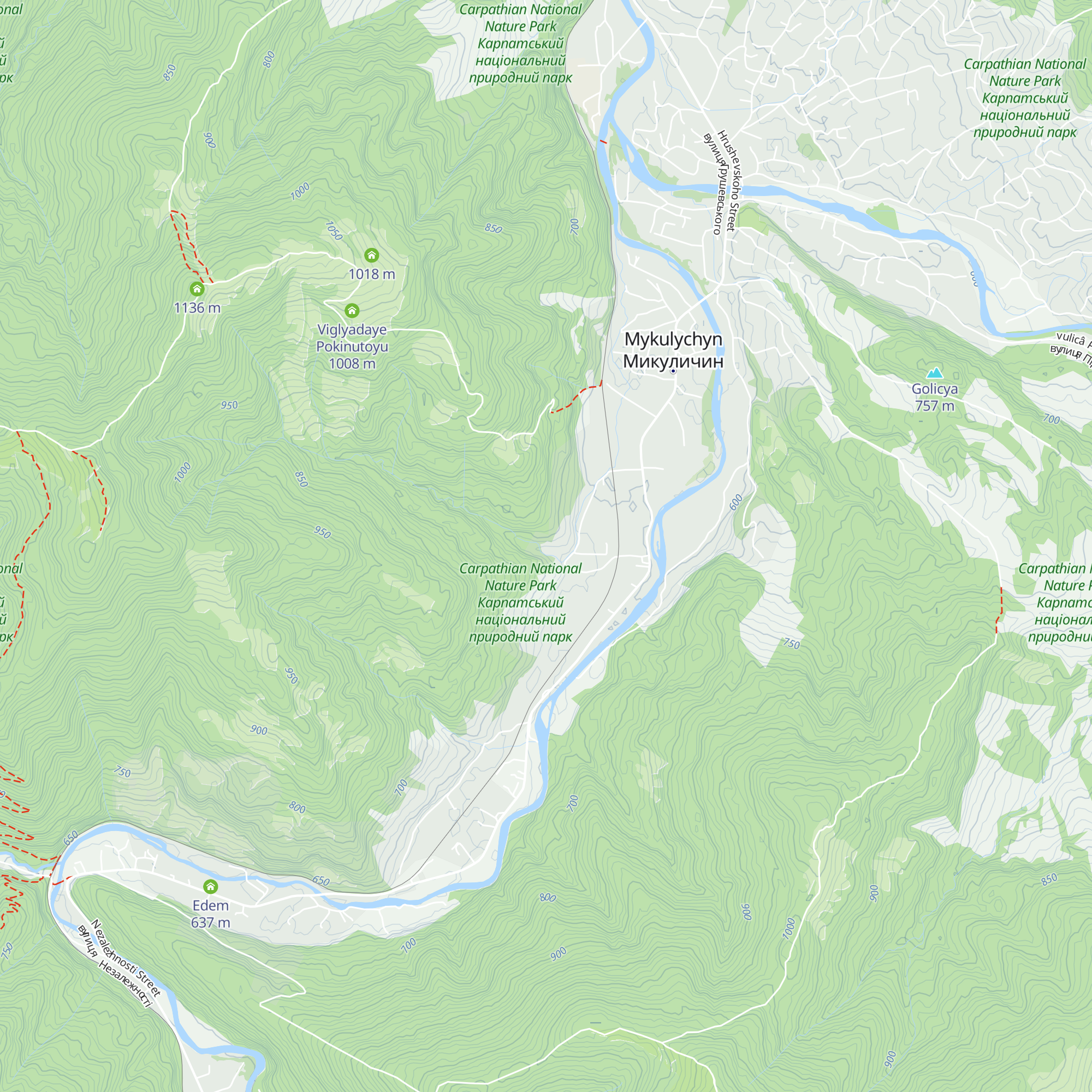 Gribovarnya map