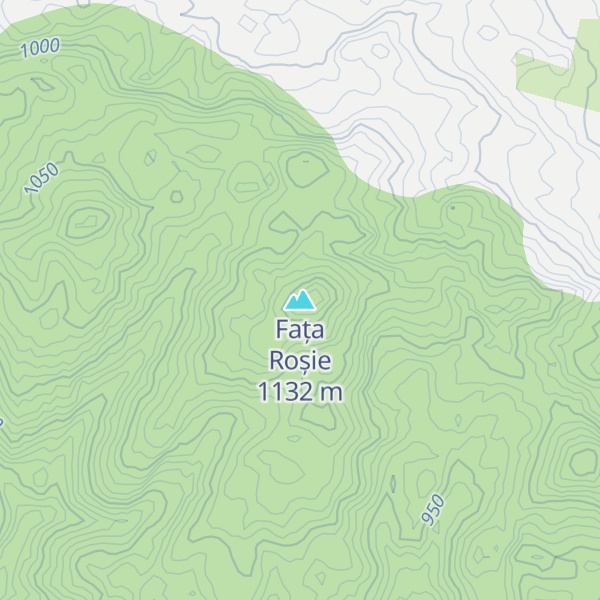 Map of Fața Roșie